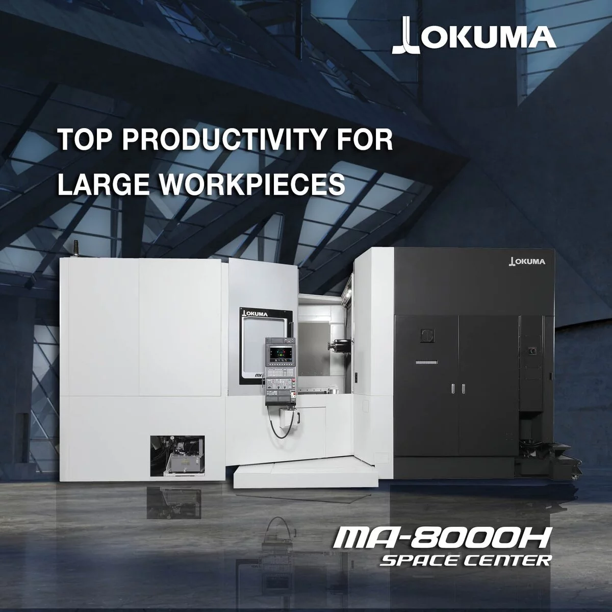 Top productivity for large workpieces // OKUMA Europe GmbH
