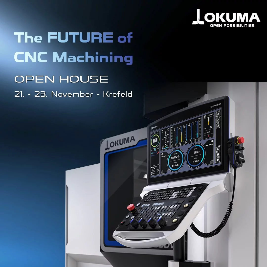 Exciting insights into the future of CNC machining // OKUMA Europe