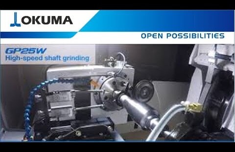 CNC - Grinder GP25W - High-speed shaft grinding