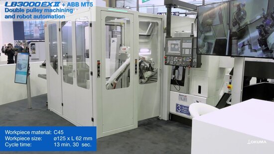 LB3000 EX II - Automation with ABB Robot