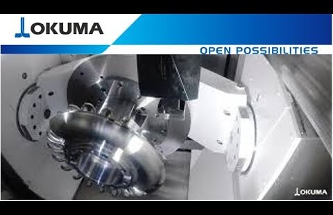 Okuma 5-Axis Machining Center MU-8000V-L - Pelton Turbine
